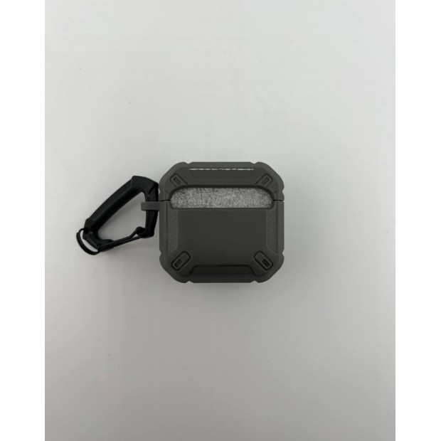 Чохол Camo Protect для AirPods 4 (Сірий / Чорний)