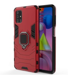 Бронь-чехол Ring Armor Case Samsung Galaxy M51 (2020) (Красный) Бронь-чехол Ring Armor Case Samsung Galaxy M51 (2020) (Красный)