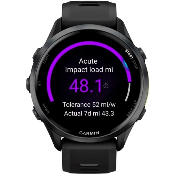 Смарт-годинник Garmin Forerunner 970 (чорний  /  вуглецево-сірий)