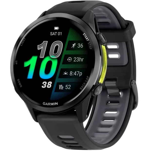 Смарт-годинник Garmin Forerunner 970 (чорний  /  вуглецево-сірий)
