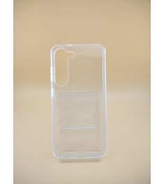 Силіконовий чохол WS для Samsung Galaxy S23 (Прозорий)