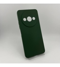 Силікон Original Xiaomi Redmi A3  /  A3X  /  Poco C61 (ShutCam) (Темно-зелений)