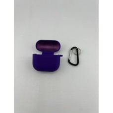 Чехол для наушников Full Silicone Case with Microfiber Apple AirPods 4 (02) Ultra Violet