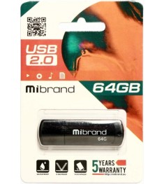 USB 2.0 флеш-накопитель Mibrand Grizzly 64Gb