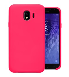 Силикон Original Case Samsung Galaxy J4 (2018) J400 (Малиновый)