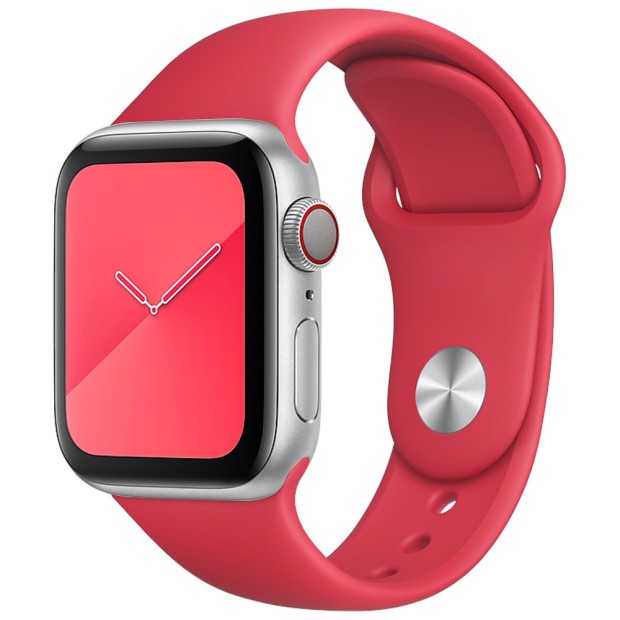 Apple Watch Силіконовий ремінець 42 / 44 / 49 мм (26) Cherry