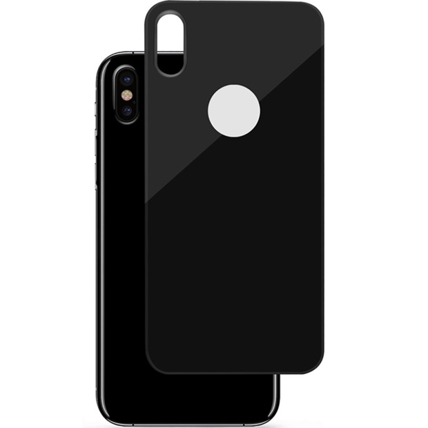 Защитное стекло 5D Fanny Apple iPhone X / XS Black (на заднюю сторону)