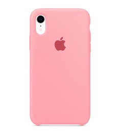 Силіконовий оригінальний чохол Apple для iPhone XR (14) рожевий.
