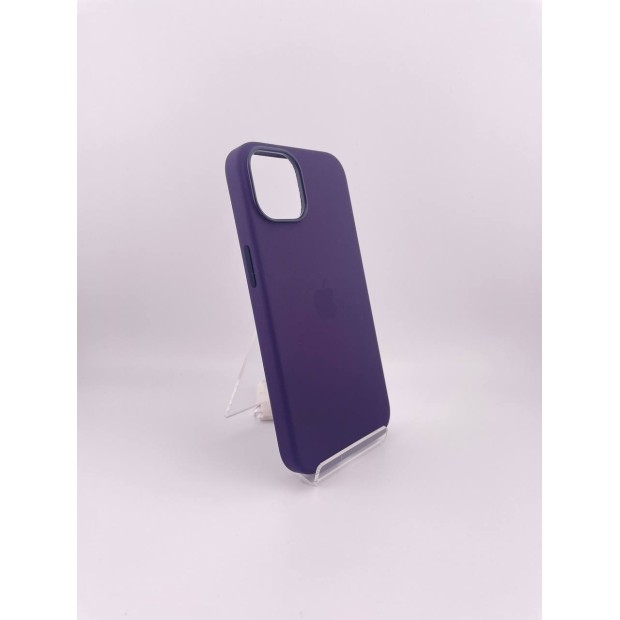 Чохол Silicone Case with MagSafe для Apple iPhone 14 (Elderberry)