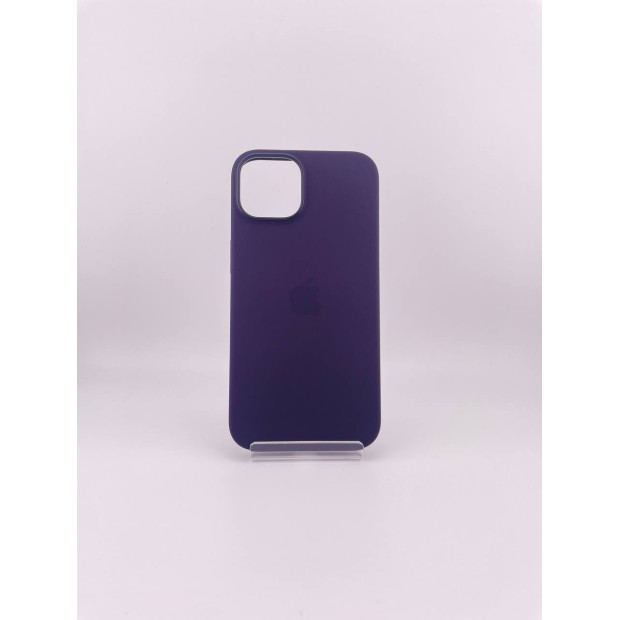 Чохол Silicone Case with MagSafe для Apple iPhone 14 (Elderberry)