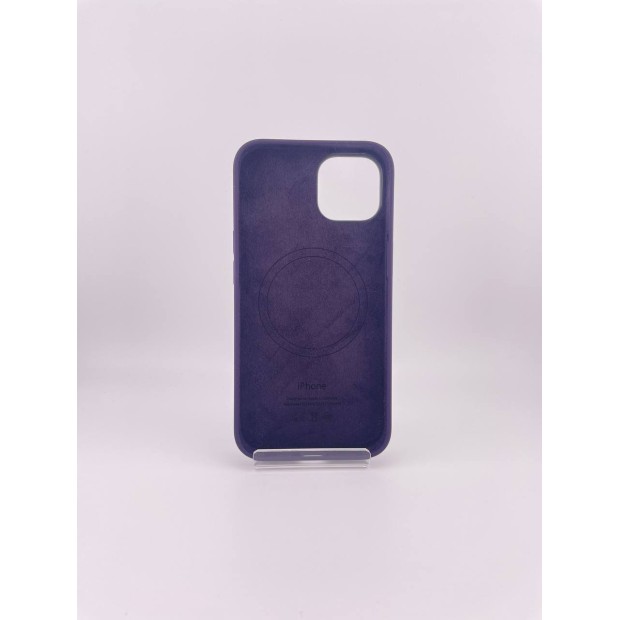 Чохол Silicone Case with MagSafe для Apple iPhone 14 (Elderberry)