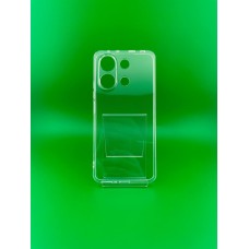 Силіконовий чохол WS ShutCam для Xiaomi Redmi Note 13 4G (Прозорий)