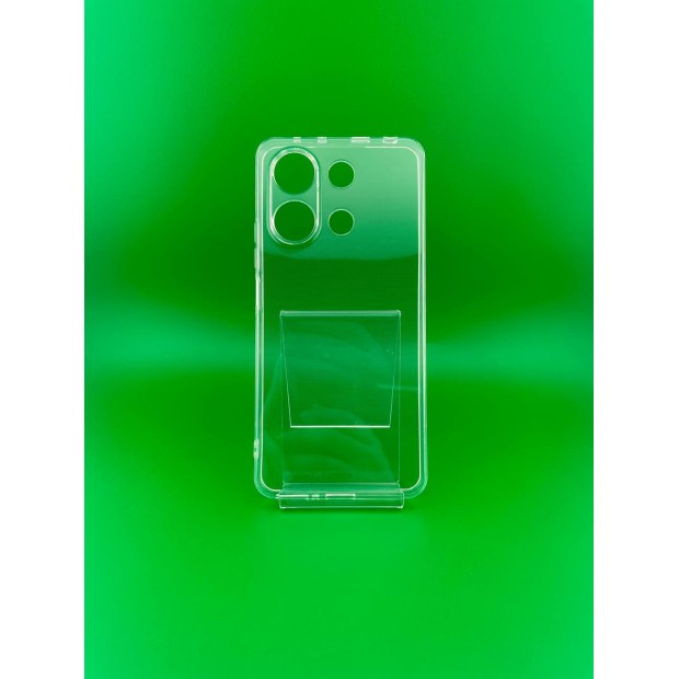 Силіконовий чохол WS ShutCam для Xiaomi Redmi Note 13 4G (Прозорий)