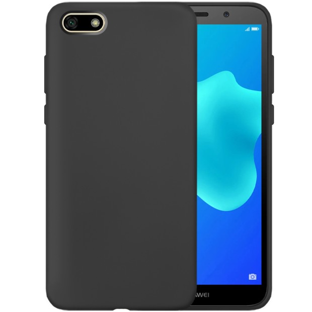 Силикон Original 360 Case Huawei Y5 Prime (2018) / Honor 7A (Чёрный)
