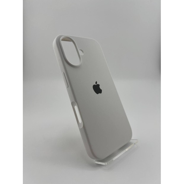 Силикон Original Round Case Apple iPhone 16 (41) Hard White
