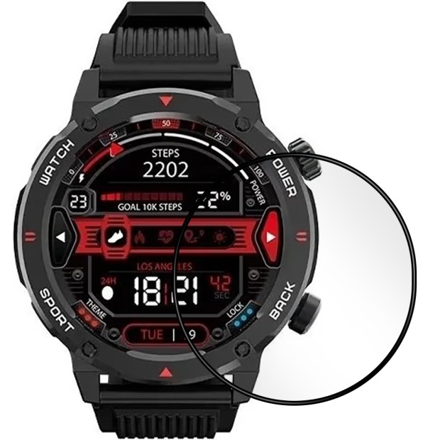 Захисне скло 5D Imilab iMiki D2  /  C1 Чорний