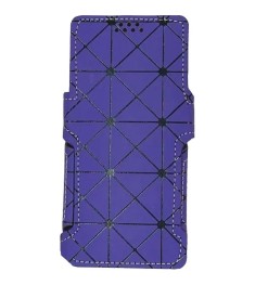 Чохол-книжка Status Universal 6,2' (Ромб фіолетовий)