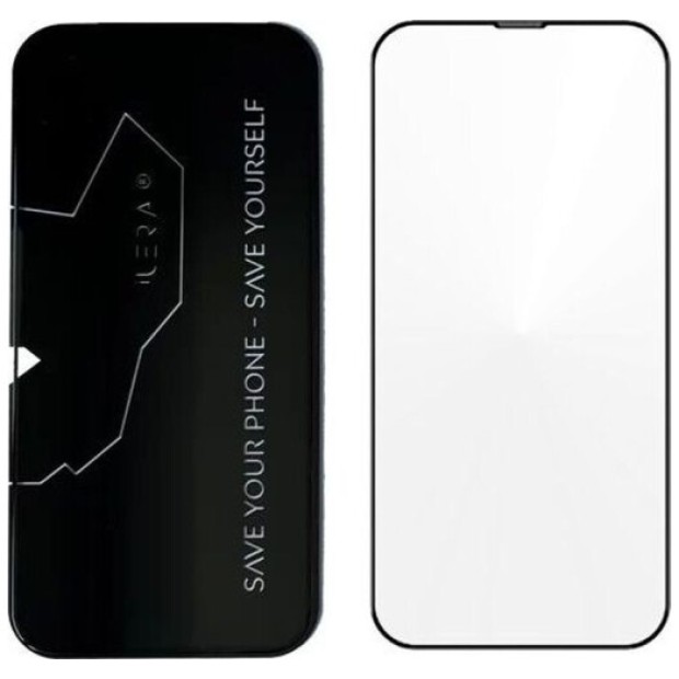 Захисне скло iLera DeLuxe Original Apple iPhone 14 Pro (Чорне) iLFCDL14Pr