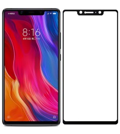 Захисне скло 3D для Xiaomi Mi8 SE Чорне