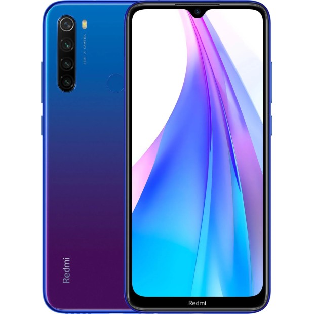 Мобільний телефон Xiaomi Redmi Note 8T 4 / 64Gb (Starscape Blue) (Grade A) Б / У