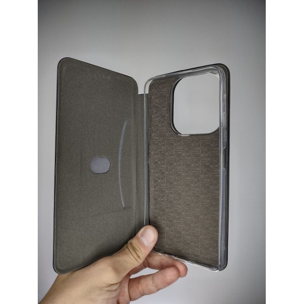 Чехол-книжка Оригинал Tecno Spark 10 Pro (KI7) (Чёрный)