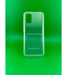 Силіконовий чохол WS для Samsung Galaxy A02s (Прозорий)