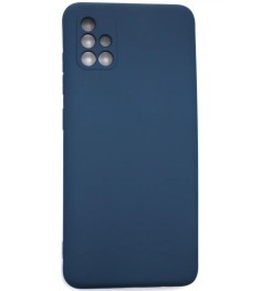 Силіконова оригінальна Samsung Galaxy A51 (2020) (ShutCam) (Кобальт)
