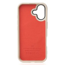 Накладка Beats Leather Textured MagSafe Apple iPhone 16 (Natural Titanium)