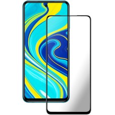 Захисне скло 5D Japan HD Xiaomi Redmi Note 9 Pro  /  Note 9S  /  Redmi K30  /  Poco X3  /  X3 Pro Чорне