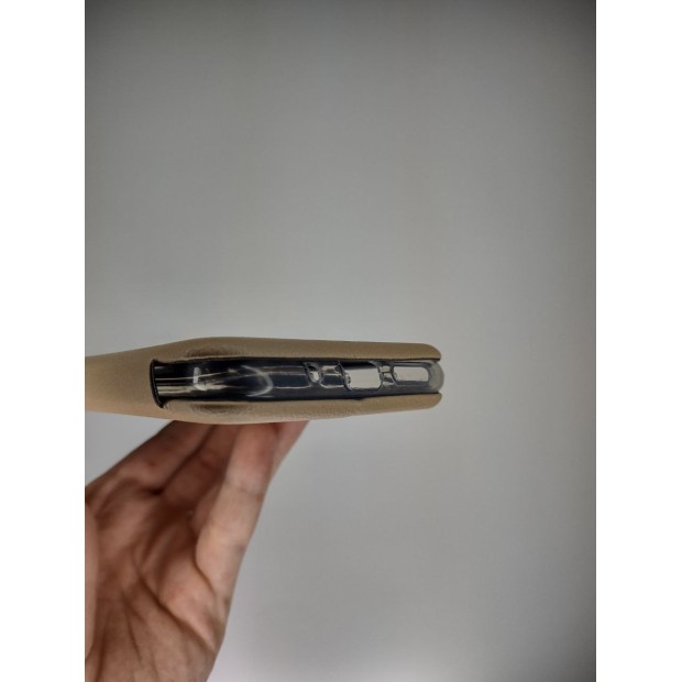 Чехол-книжка Оригинал Lite Xiaomi Redmi 12C / 11A (Бежевый)