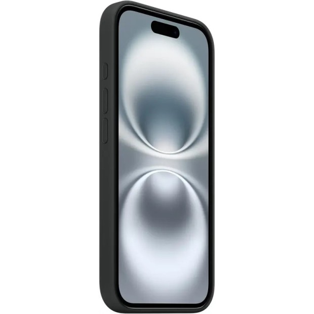 Чехол Silicone Case with MagSafe Apple iPhone 16 (Black) (Original)