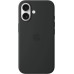 Чехол Silicone Case with MagSafe Apple iPhone 16 (Black) (Original)