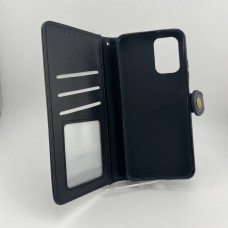 Leather Book Case Gallant for Xiaomi Redmi Note 10  /  Note 10s (Black)
