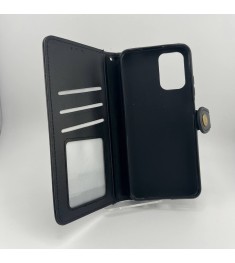 Чехол-книжка Leather Book Gallant Xiaomi Redmi Note 10 / Note 10s (Чёрный)