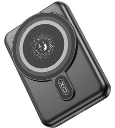 Бездротовий акумулятор XO PR264 Magnetic 15W + PD20W 10000mAh (Magsafe) (Чорний).. Бездротовий акумулятор XO PR264 Magnetic 15W + PD20W 10000mAh (Magsafe) (Чорний)..