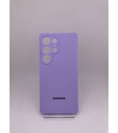 Чохол Silicone Case with MagSafe Samsung Galaxy S25 Ultra (Фіалковий)