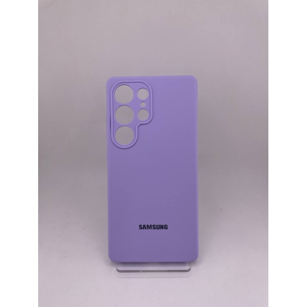 Чохол Silicone Case with MagSafe Samsung Galaxy S25 Ultra (Фіалковий)