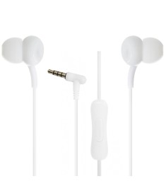 Дротові навушники-гарнітура вакуумні Remax RM-510 (Білий)