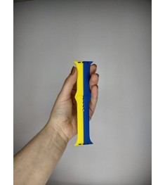 Ремешок Apple Watch Silicone 42 / 44 / 45 / 49mm (UA Flag)