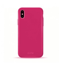 Силикон Pump Acid Apple iPhone X / XS (розовый)
