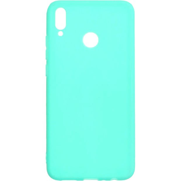 Силіконовий чохол iNavi Color для Huawei P Smart (2019) (Бірюзовий)