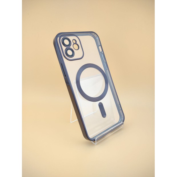 Чехол UMKU Shining with MagSafe Apple iPhone 12 (Black)