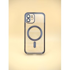 Чохол UMKU Shining з MagSafe для Apple iPhone 12 (Чорний)