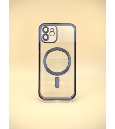 Чохол UMKU Shining з MagSafe для Apple iPhone 12 (Чорний)