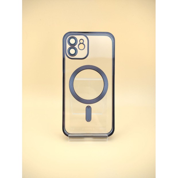 Чохол UMKU Shining з MagSafe для Apple iPhone 12 (Чорний)