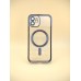 Чехол UMKU Shining with MagSafe Apple iPhone 12 (Black)
