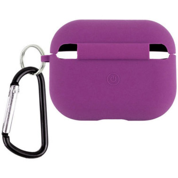 Чехол для наушников Full Silicone Case with Microfiber Apple AirPods Pro (58) Grape