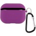 Чохол для навушників Full Silicone Case with Microfiber Apple AirPods Pro (58) Grape