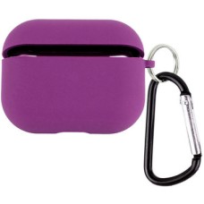 Чохол для навушників Full Silicone Case with Microfiber Apple AirPods Pro (58) Grape