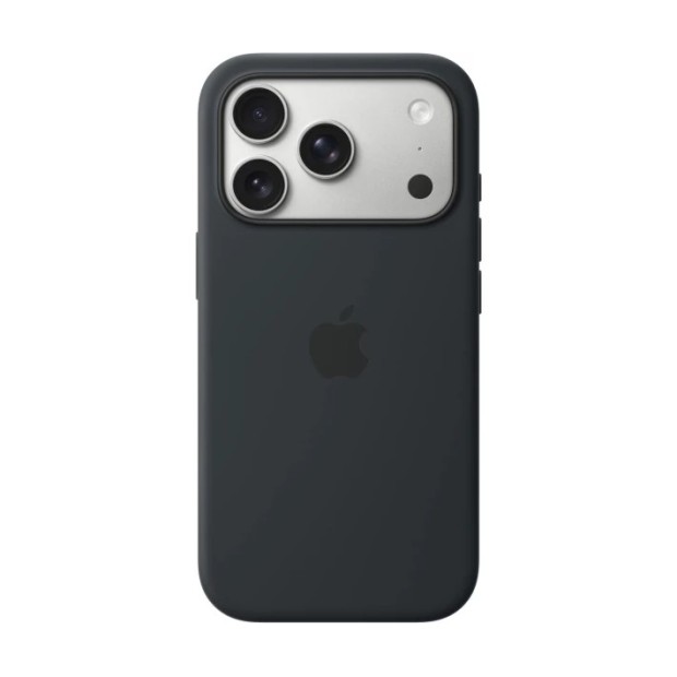 Силикон Original Round Case with MagSafe Apple iPhone 17 Pro (07) Black Силикон Original Round Case with MagSafe Apple iPhone 17 Pro (07) Black